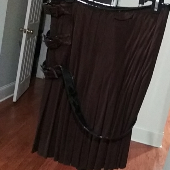 Jean Paul Gaultier pleated belt runway skirt - Picture 3 of 7